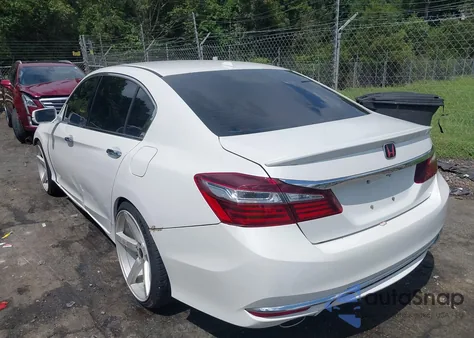 2016 Honda Accord Ex-L V-6 from USA, damaged, VIN 1HGCR3F84GA008755